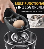 Multifunctional 2 In 1 Egg Opener