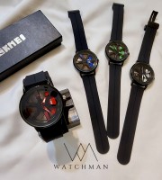 SKMEI Original Silicon Watch for Men (Stainless Steel )