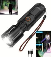SUPER POWER TORCH LIGHT WITH POWER BANK