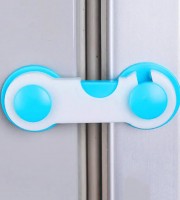 2 Pieces ABS Plastic Home Door Drawer Safety Lock Children Kids Protect Safety Care Wardrobe Cabinet Locker Supplies